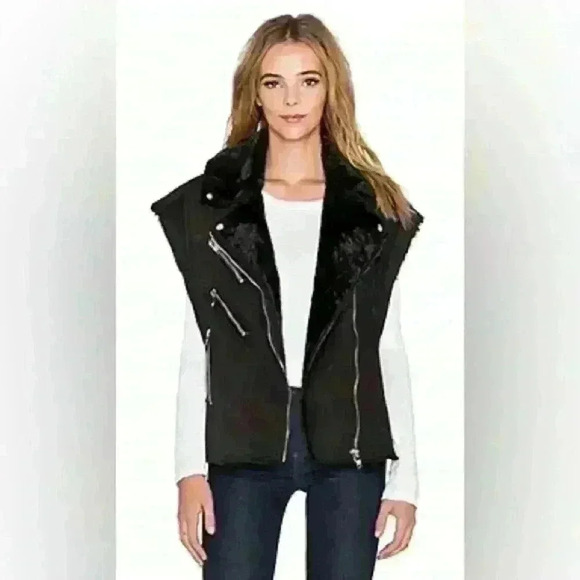Blank NYC Jackets & Blazers - NEW! BLANKNYC Moto Vest in Wild Child Size Large